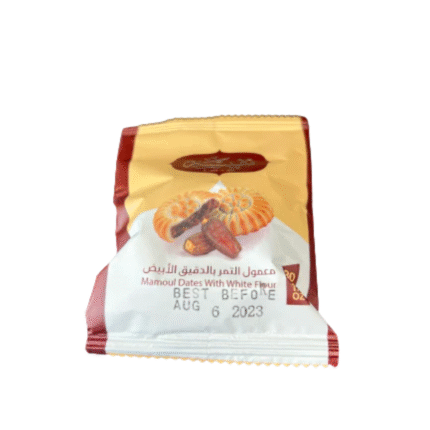 Mamoul Dates With White Flour