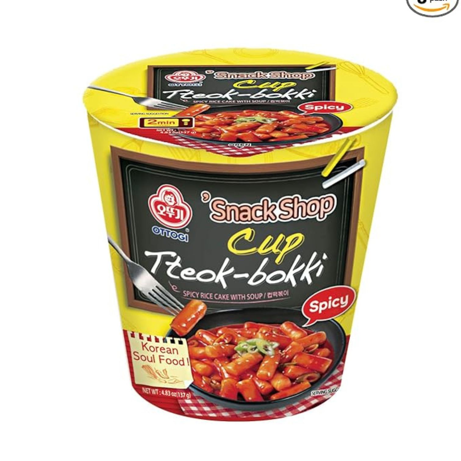 Snack Shop Cup Tteok-bokki Snack Shop Cup Tteok-bokki