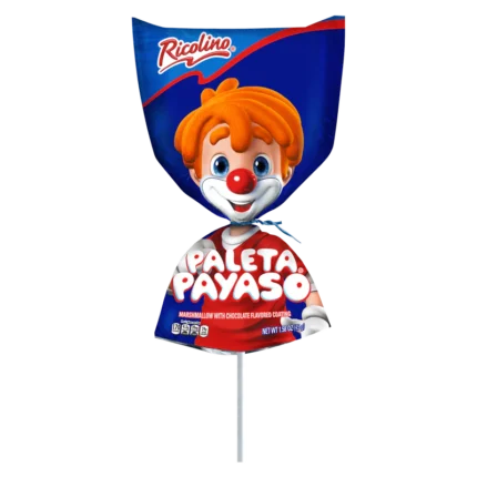 Paleto Payaso Chocolate Coated Marshmallow