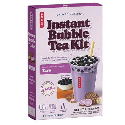 Pocas Instant Bubble Tea Kit Taro