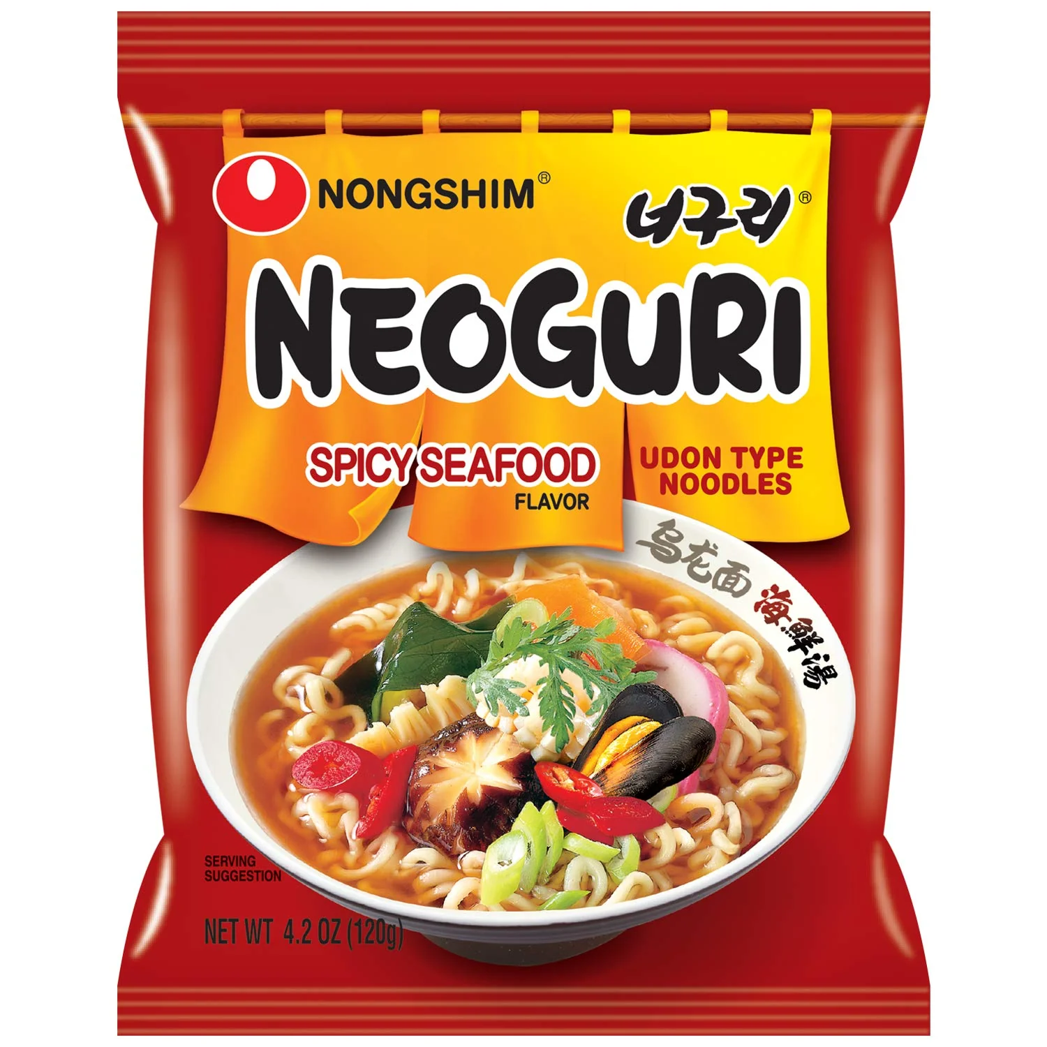 Nongshim Neoguri Spicy Seafood Nongshim Neoguri Spicy Seafood